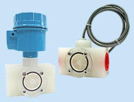 Paddle Wheel Flow Sensor, Color : Silver