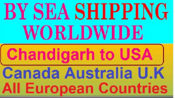 Sea Container Shipping agency service CHANDIGARH TO WORLDWIDE