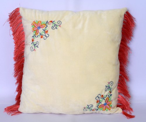 embroidered cushions