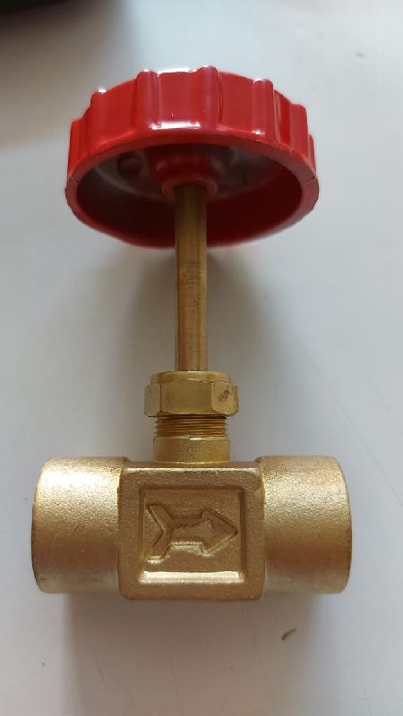 Manual Brass Needle Valve, for Air/Gas, Valve Size : 1inch, 1/2inch, 1.1/2inch, 1.1/4inch, 2inch
