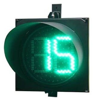 Traffic Signal Countdown Timer, Color : Red Green