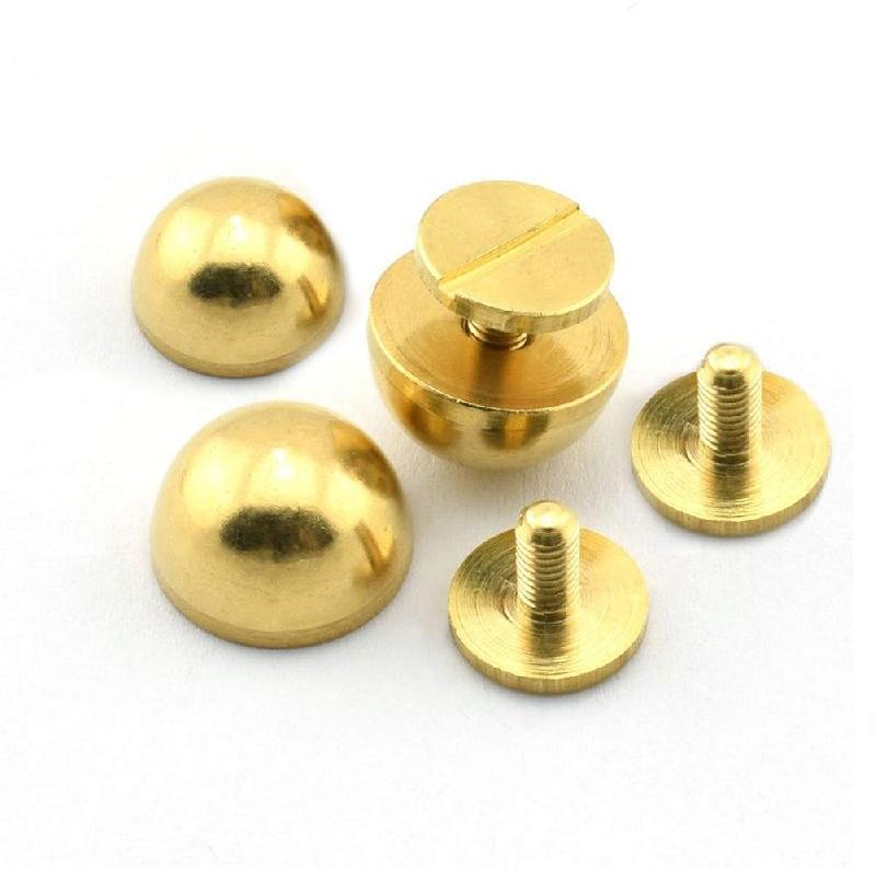 polished-brass-rivet-for-internal-locking-feature-fine-finishing