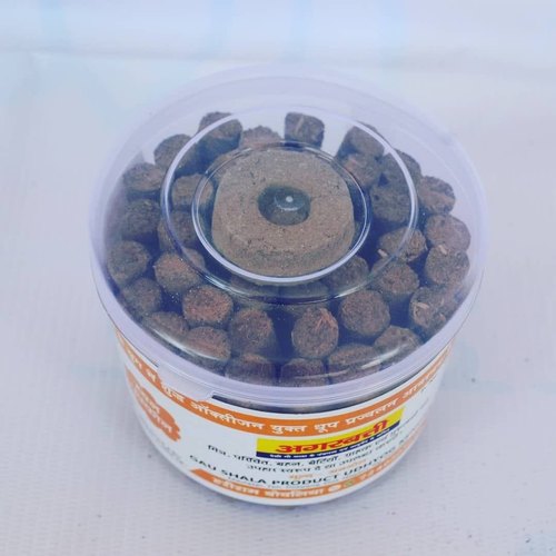 Round Havan Incense Cones, for Spiritual Use, Packaging Type : Plastic Box
