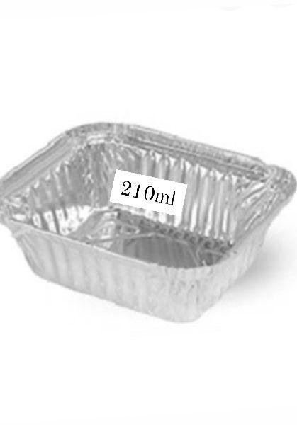 210ml Silver Foil Food Container