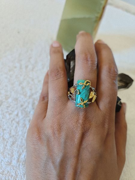 Turquoise Silver Ring