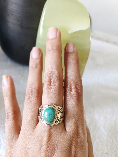 Turquoise Silver Ring