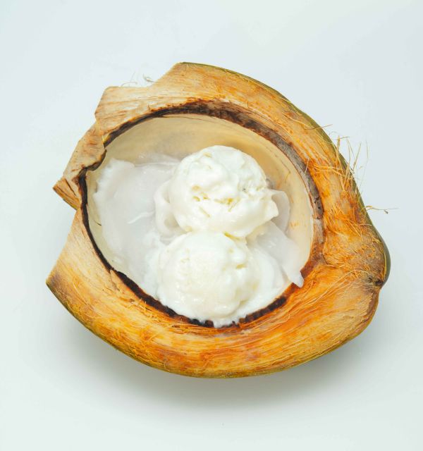 Niranthara Cokonut Tender Coconut Ice Cream, for Home Purpose, Restaurant, Feature : Sweet
