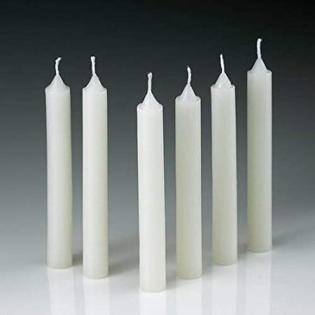 White Candle Without Stand
