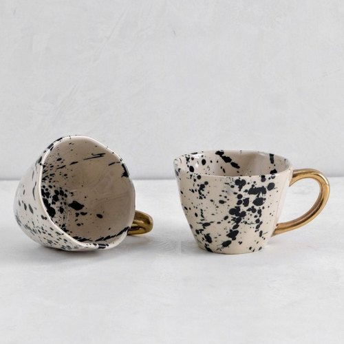 Ceramic Coffee Cup Set, Pattern : Printed