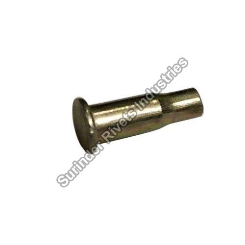 Polished Metal Flat Head Rivets, for Fittngs Use, Certification : ISI Certified
