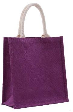 Purple Jute Bag
