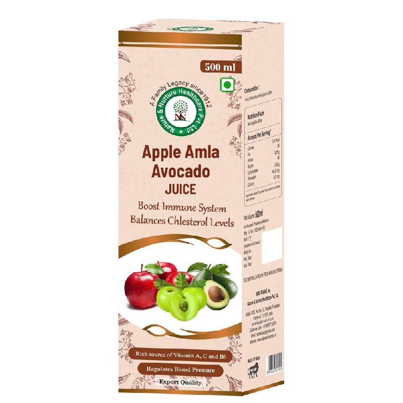 Apple Amla Avocado Juice