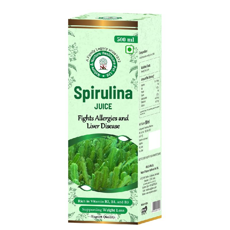Spirulina Juice, Type Herbal at best price in Delhi Delhi from Nature