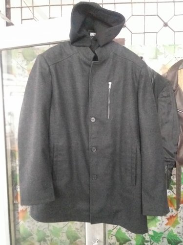 Mens Hoodie Overcoat