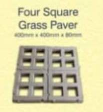 Four Square Grass Paver