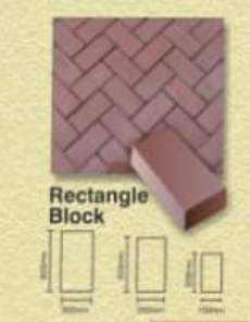 Rectangle Matt Finish Blocks, for Flooring, Pattern : Plain