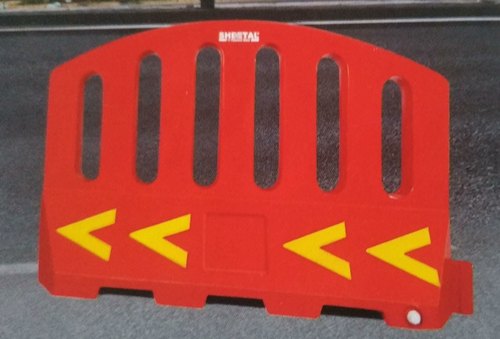 Road Safety Barrier, Color : Red