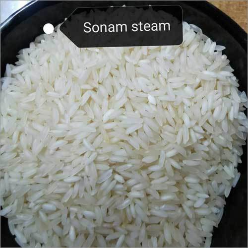 Organic Sonam Steam Rice, Feature : High In Protein