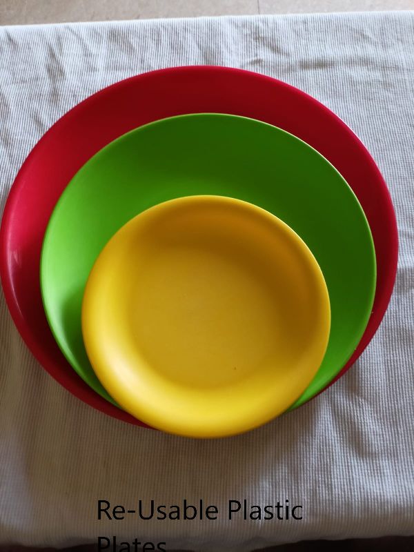 Reusable Plastic Plates