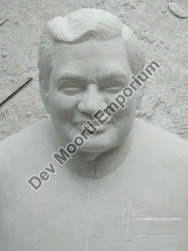Marble Atal Bihari Vajpayee Statue, Packaging Type : Thermocol Box