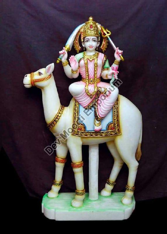 Marble Dasha Mata Statue, Color : Multicolor