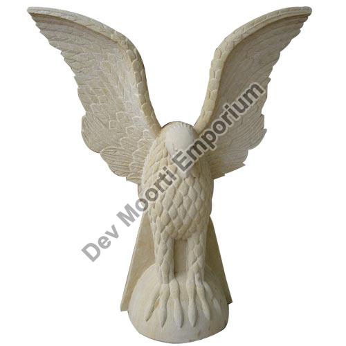 Marble Eagle Statue, Technique : Carved