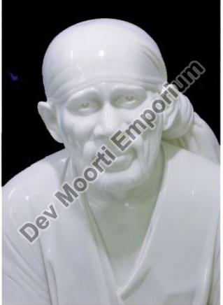 Marble Sai Baba Statue, Size in Feet : 3X2 Feet, 5X4 Feet, 8X7 Feet