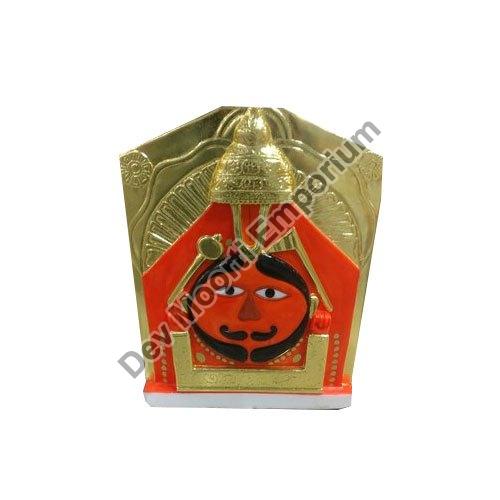 Carved Color Coated Marble Salasar Balaji Statue, Packaging Type : Carton Box