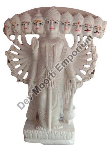 Marble Virat Roop Krishna Statue