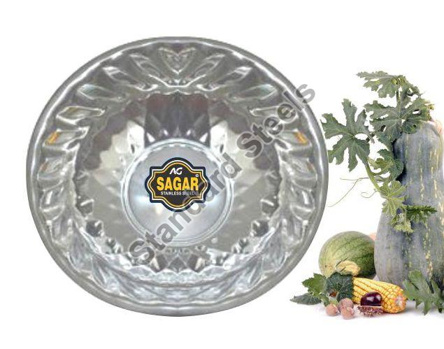 AG Sagar Stainless Steel Lotus Bowl, Size : 12-22 Inch