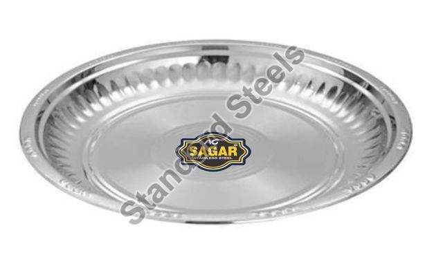 Stainless Steel Meenakshi Fancy Plate, for Kitchen, Size : 7-18 INCH