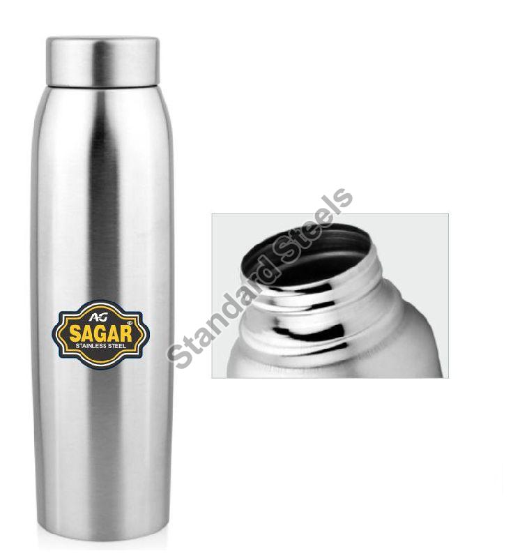 Stainless Steel Oval Water Bottle, Storage Capacity : 1000 Ml