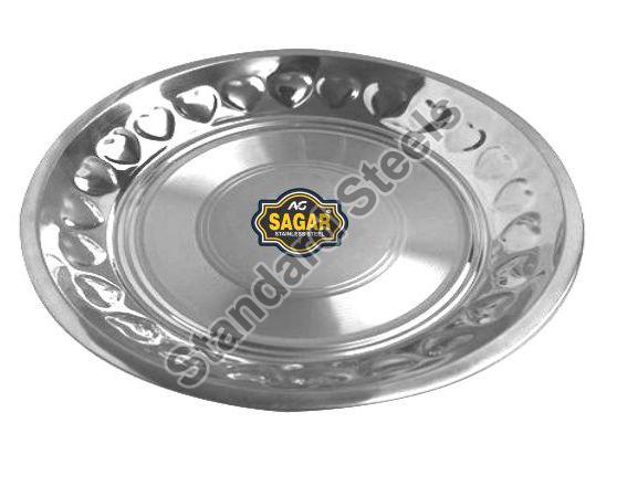 Stainless Steel Payal Fancy Plate, for Kitchen, Size : 7-13 INCH