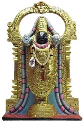 Polished Marble Tirupati Balaji Statue, for Home, Office, Size : 1 Inch to 20 Feet