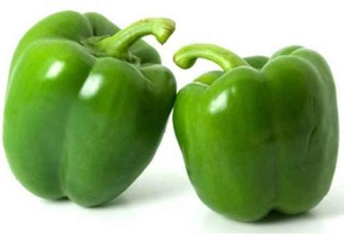 fresh green capsicum