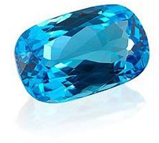 Polished Blue Topaz Gemstone, Feature : Attractive Look, Shiny Look