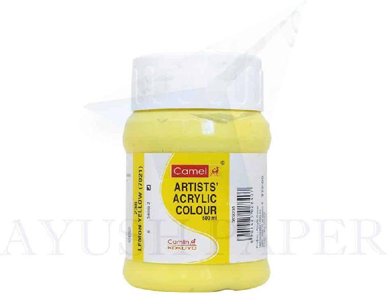 Lemmon Yellow Acrylic Jar