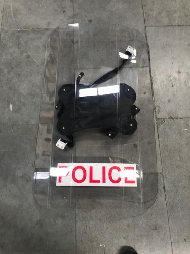 Octopus Polycarbonate RIOT SHIELD, Size : 3X2 Ft.