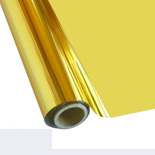 Golden Foil Fabric Roll