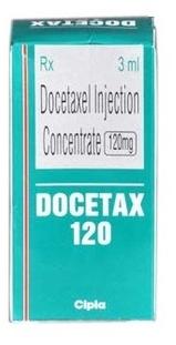 DOCETAX 120 MG INJECTION