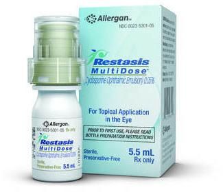 RESTASIS MULTIDOSE OPHTHALMIC SOLUTION