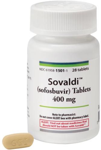 SOVALDI 400 MG TABLETS