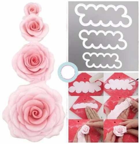 Fondant Rose Cutter