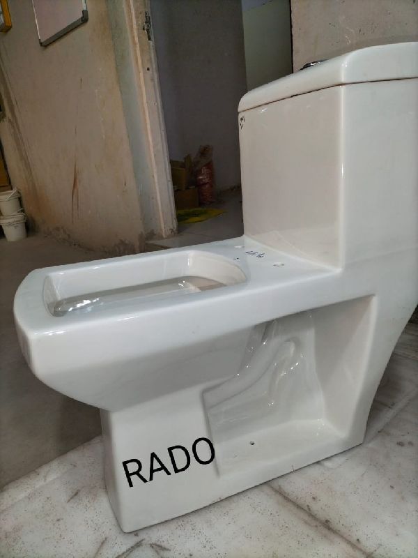 Rado One Piece Toilet Seat, Color : White