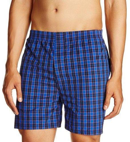 Checked Cotton Mens Boxer, Feature : Comfortable, Impeccable Finish, Quick Dry