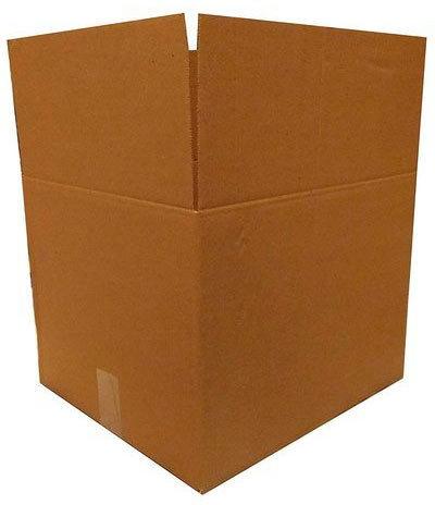 Plain Cardboard Industrial Corrugated Box, Color : Brown