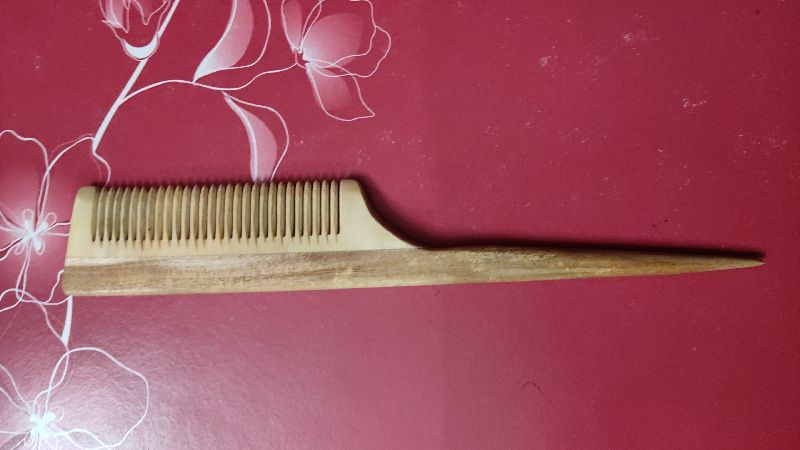 Wood Neem Tel Comb, for Home, Hotel, Salon