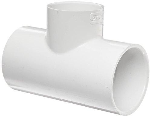 PVC Tee, for Structure Pipe, Color : White