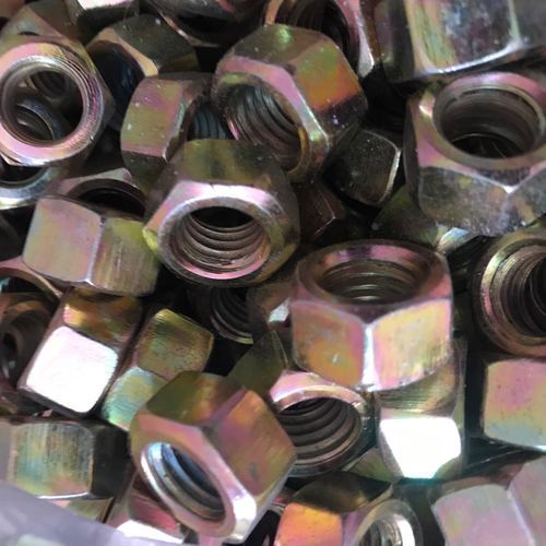 ETC Polished Mild Steel Nuts, for Fittings, Technics : Hot Dip Galvanized
