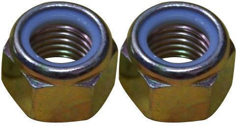 ETC Polished Iron Nylock Nuts, for Fitting Use, Size : Standard